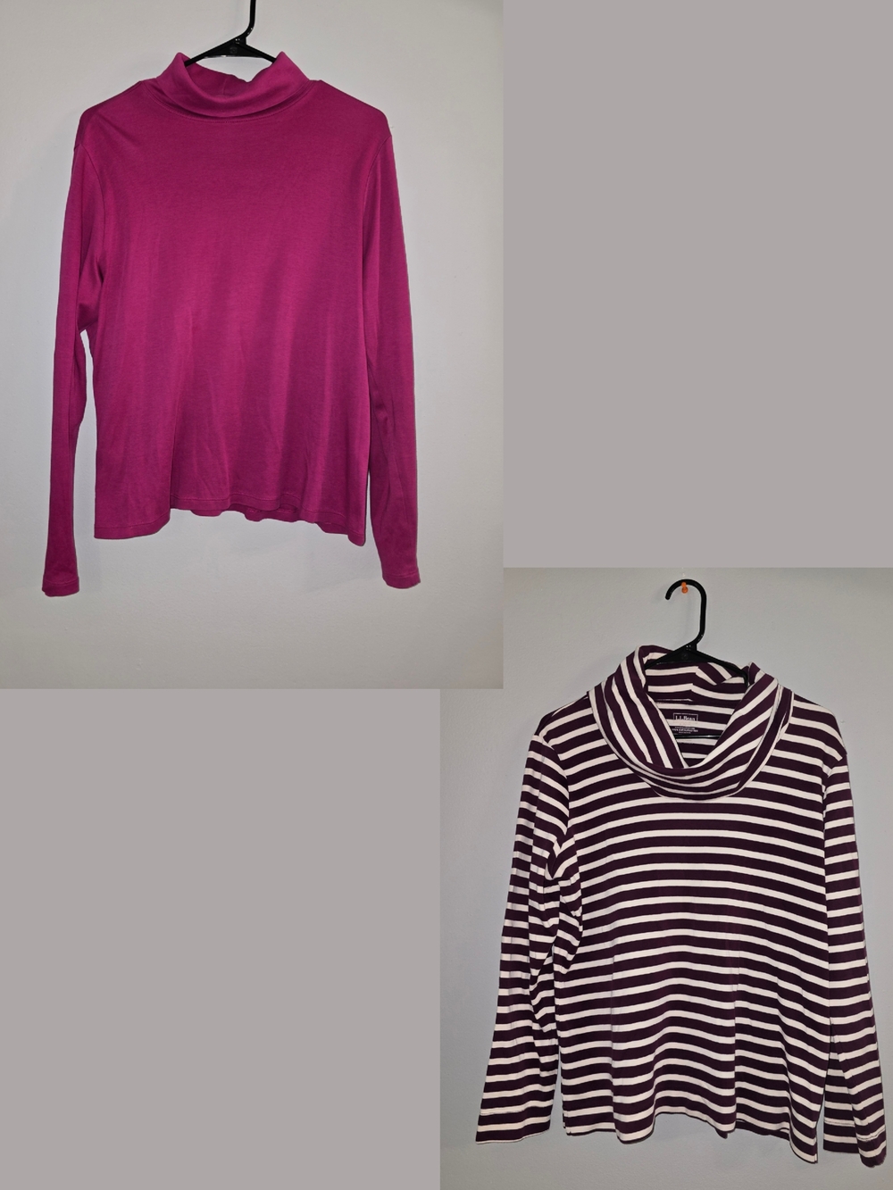 L.L. Bean Women’s Long Sleeve Turtleneck Tees